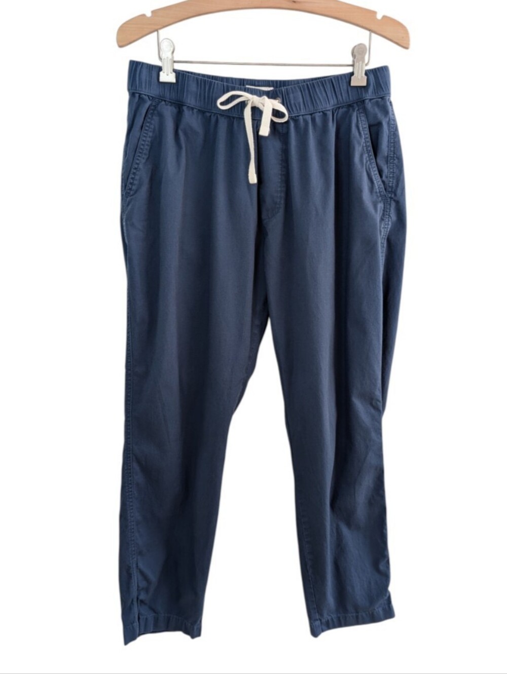 Pact Daily Twill Pants Organic Cotton Blue Large